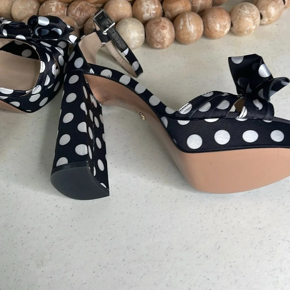 Pelle Moda Gema Ankle Strap Platform Sandal Sz 8.5 - Picture 8 of 10